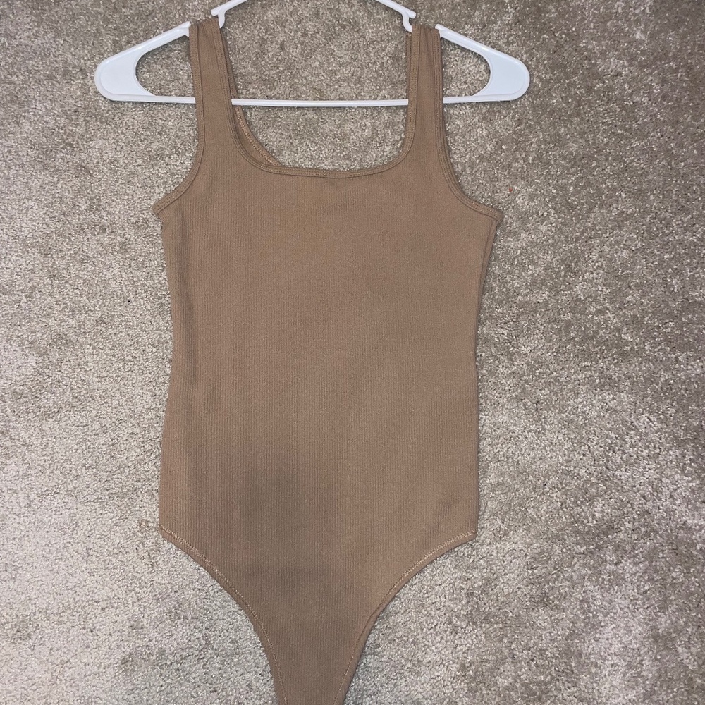 Abercrombie 90s Seamless Ribbed Tank Bodysuit